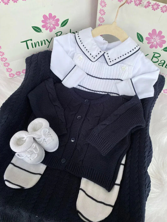 Kit Saída Maternidade JOAQUIN Personalizável Completa | Personalize Com o Nome do Seu Príncipe